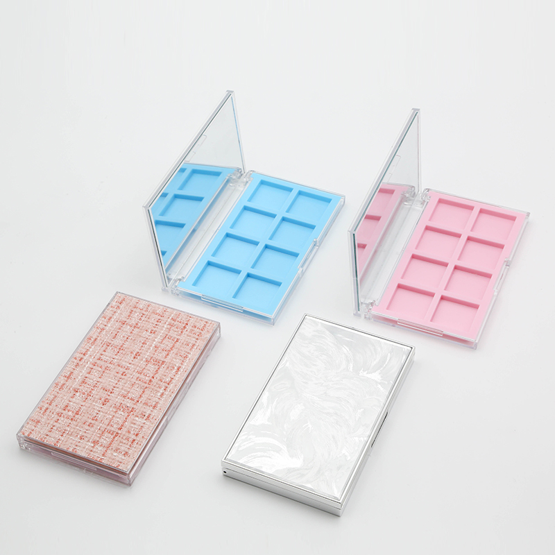 Custom Eyeshadow Palette Oem Makeup Factory Cosmetics Odm 8 Colours Multichrome Eyeshadow Palette Private Label