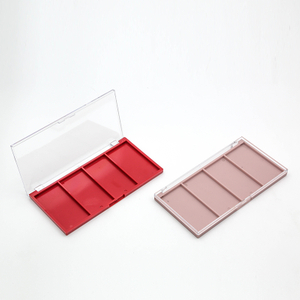 Customizable Eyeshadow Palette 5 Colors Diy Empty Eyeshadow Palette Organizer Black Makeup Packaging Eyeshadow Palette