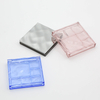 Makeup Packaging Manufacturer Rectangle 6 Colors Eyeshadow Palette With Mirror Empty Square Blusher Powder Eye Shadow Case