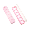Attractive Price 6-18colors Eyeshadow Palette Packaging Plastic Transparent Eyeshadow Palette Packaging Make Your Own Brand