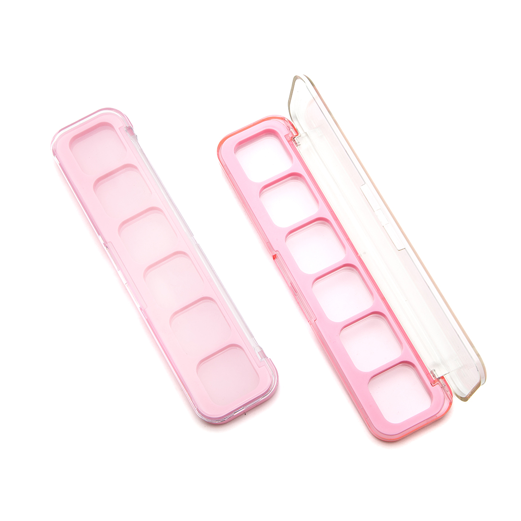 Attractive Price 6-18colors Eyeshadow Palette Packaging Plastic Transparent Eyeshadow Palette Packaging Make Your Own Brand