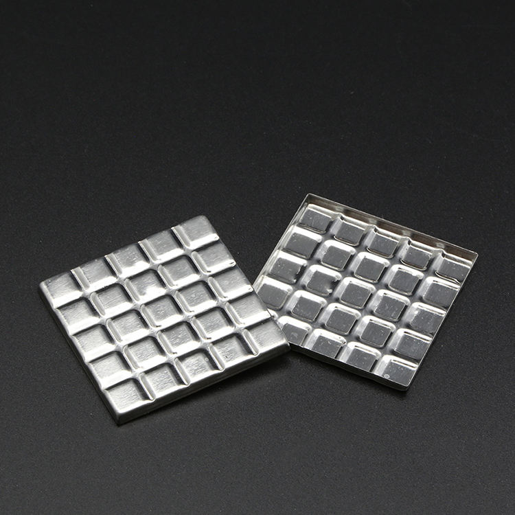 DIY 42 mm Circular Eye Shadow Iron Tin Packaging Pan High Quality Plating Iron Container Magnetic Iron Pan for Makeup Packaging