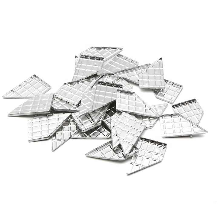 Durable Using Unique Shape Empty Makeup Tin Pans Pressed Metal Eyeshadow Magnetic Tin Pans