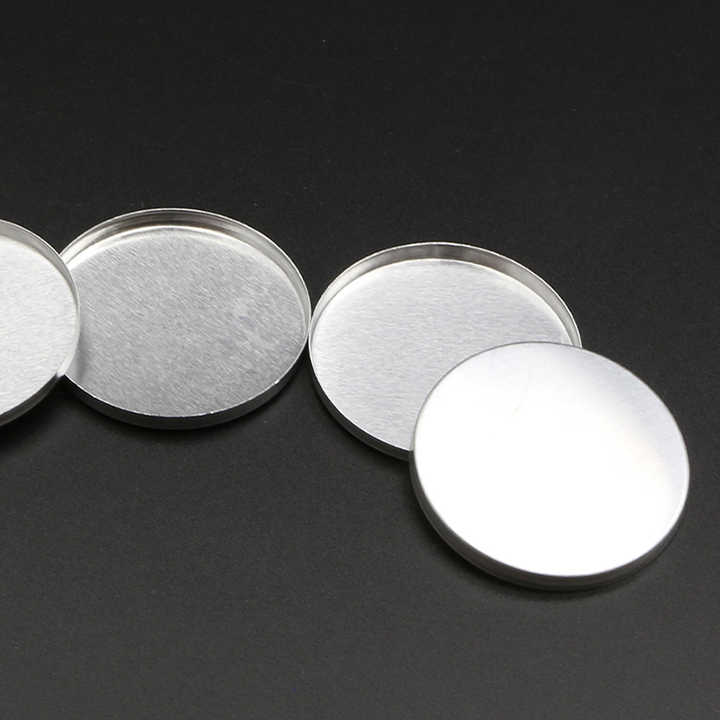 Custom Eyeshadow Godet Tin Pan Circle Eye Shadow Magnets Pans Empty 42mm