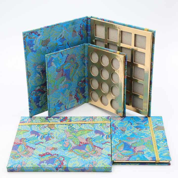 Morden Luxury Cardboard Eyeshadow Palette Custom Various Color Empty Packaging Box for Blush