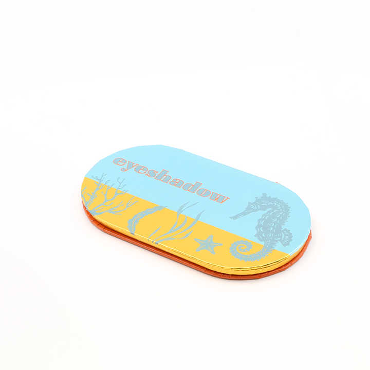 Eyeshadow Palette Packaging Magnetic Custom Color Paper Nude No Logo Eyeshadow Palette Cardboard Paperboard