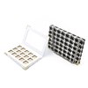 Customized Black Makeup Packing Box Empty Square Wholesale Eyeshadow Cardboard Paperboard Palette