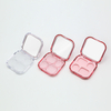 High Quality Eyeshadow Makeup Private Label Logo Custom Transparent Square Custom Logo Oem 4 Color Make up EyeShadow Palette