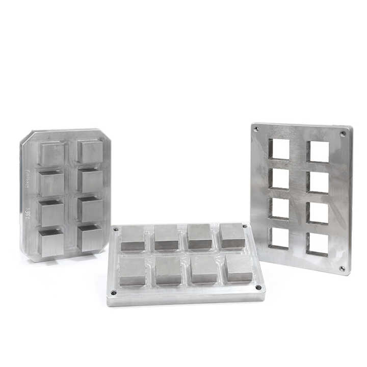 Powder Press Mold square Eyeshadow Pressing Tool 8-hole Eyeshadow Press Mold