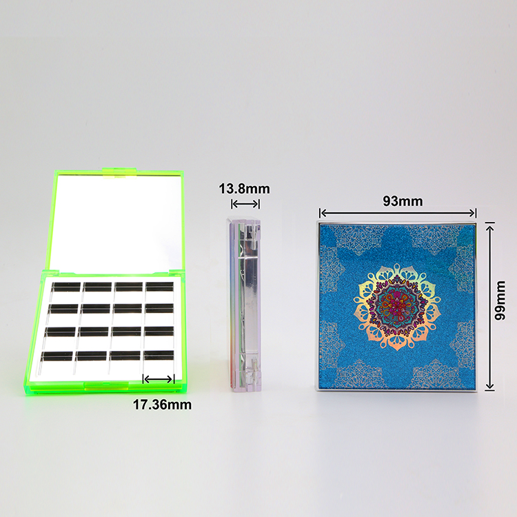 Low Price Eyeshadow Palette Packaging Custom Box Personalized Logo Makeup Packaging Containers Eyeshadow Palete