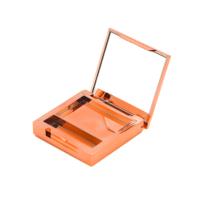 Eyeshadow Palette Makeup Packaging Custom Various Color Styles Private Label Square Blush Palette Containers Eyeshadow