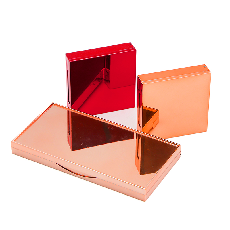 Eyeshadow Palette Makeup Packaging Custom Various Color Styles Private Label Square Blush Palette Containers Eyeshadow