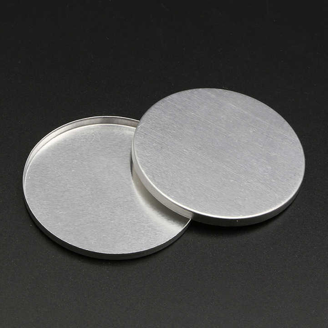 Custom Eyeshadow Godet Tin Pan Square Eye Shadow Magnets Pans Empty 60mm