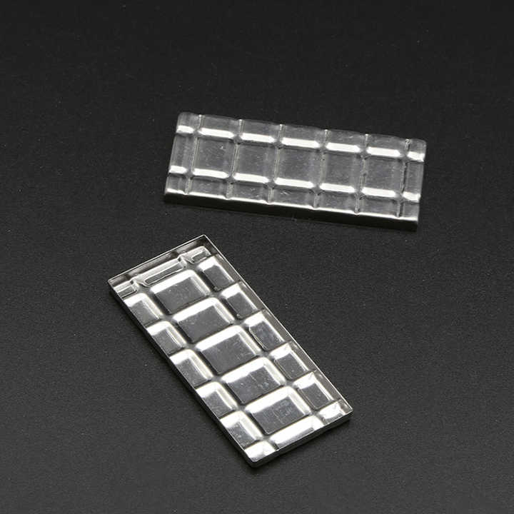 Custom Logo Eyeshadow Godet Tin Pan Square Eye Shadow Pans Empty Eyeshadow Case