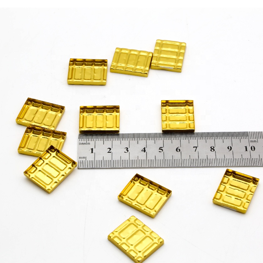 New Model square Makeup Aluminum Pan Replaceable Diy Magnetic Tin Antioxidant Metal Pans for Makeup