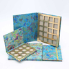 Morden Luxury Cardboard Eyeshadow Palette Custom Various Color Empty Packaging Box for Blush