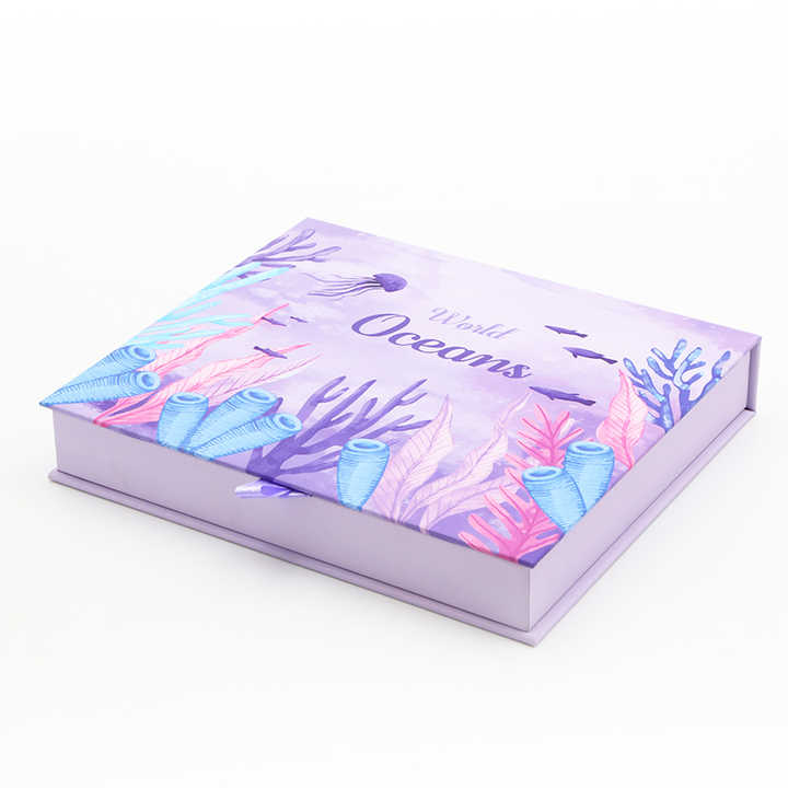 Eyeshadow Palette Custom Logo Luxury Cardboard Paper Packaging Makeup Empty Eyeshadow Paperboard Palette