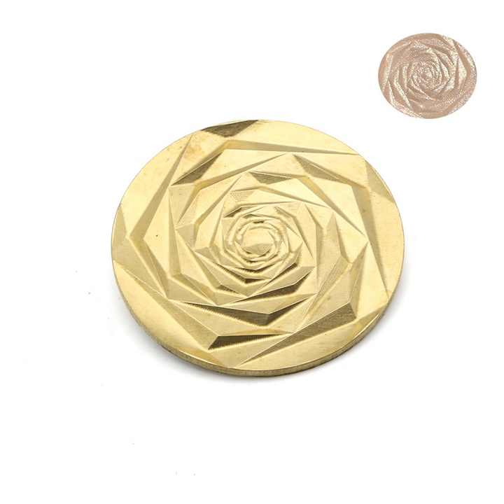 Factory Supply Custom Cosmetic Molding Tool Engraving Molding Flower Pattern Eye Shadow Press Tool