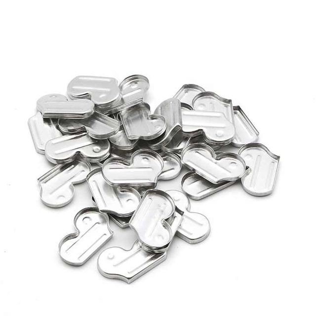 Factory Direct Sales Custom Thickness Makeup Tin Pans Cosmetic Packaging Metal Tin Pans Magnetic Eyeshadow Iron Pans