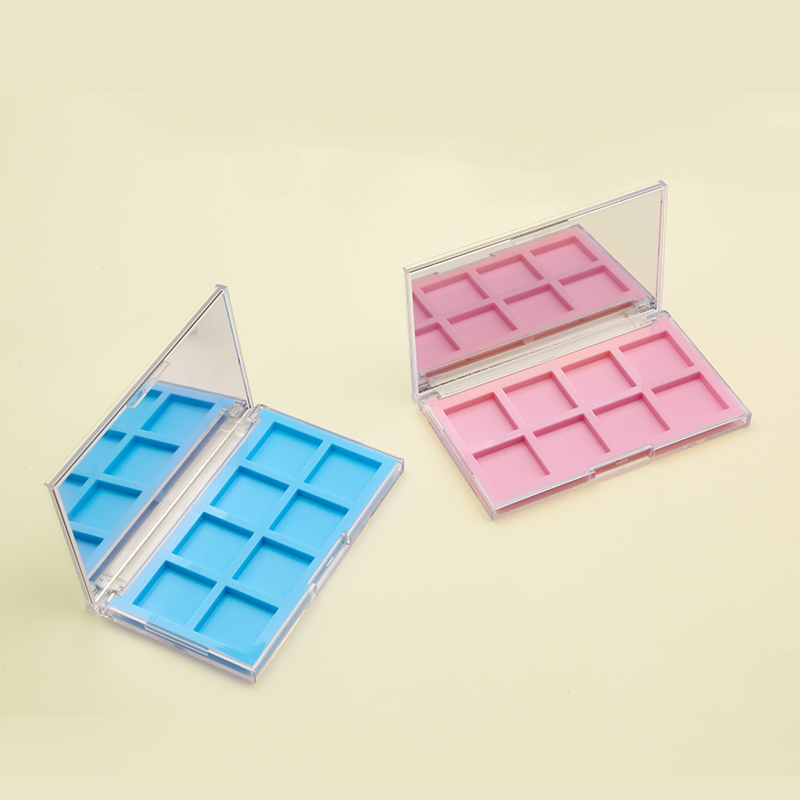 Custom Eyeshadow Palette Oem Makeup Factory Cosmetics Odm 8 Colours Multichrome Eyeshadow Palette Private Label