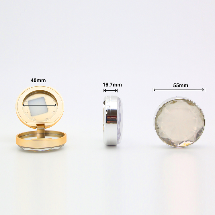 Factory Manufacture Individual Eyeshadow Palette Box Packaging Cosmetic Packaging Powder Blush Packaging Custom Makeup Tool Box