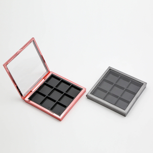 Creative Design Multichrome Eyeshadow Palette Square Flip Cosmetics Makeup Products Eyeshadow Palette Case