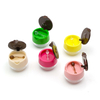 New Design Empty Diverse Plastic Cosmetic Cream Jar Lip Balm Skin Care Product Packaging Cream Jar With Spoon