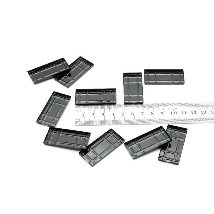 Top-ranked Products Black Diy Magnetic Makeup Tin Pans Custom Shape Eye Shadow Cosmetic Tin Pan