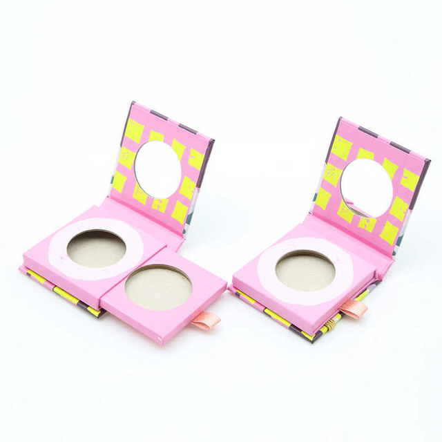 Luxury Fashion Customizable Eyeshadow Palette Private Label Empty Eyeshadow Palette Cardboard 