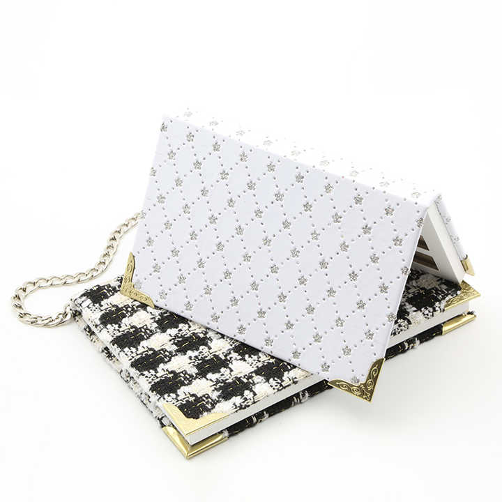 Customized Black Makeup Packing Box Empty Square Wholesale Eyeshadow Cardboard Paperboard Palette