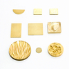 Low Price Powder Pressing Copper Sheet Square Eyeshadow Press Plate Various Size Embossing Powder Press Copper Mould