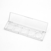 Wholesale Cosmetics Packaging Custom Logo Plastic Eye Shadow Palette Empty 5 Colors Empty Eyeshadow Case