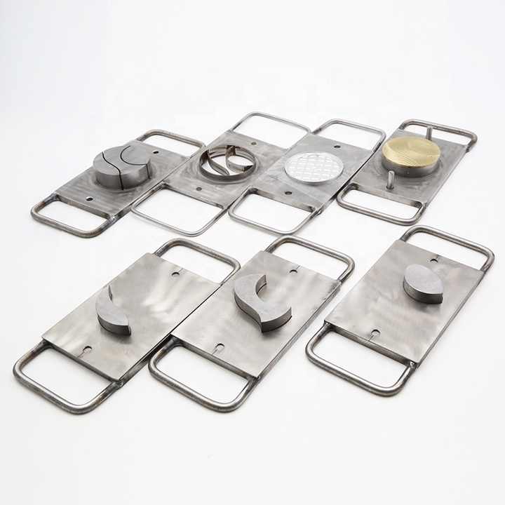 Customizable Shape Cosmetic Makeup Powder Tool Three Color Mold Eyeshadow Press Mold for Pressing Machine