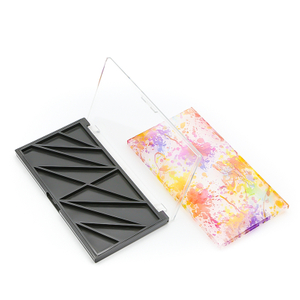 12 Colors High Pigmented Eyeshadow Palette Hexagonal Color Hole Cosmetic Eyeshadow Palette Empty