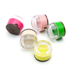 New Design Empty Diverse Plastic Cosmetic Cream Jar Lip Balm Skin Care Product Packaging Cream Jar With Spoon