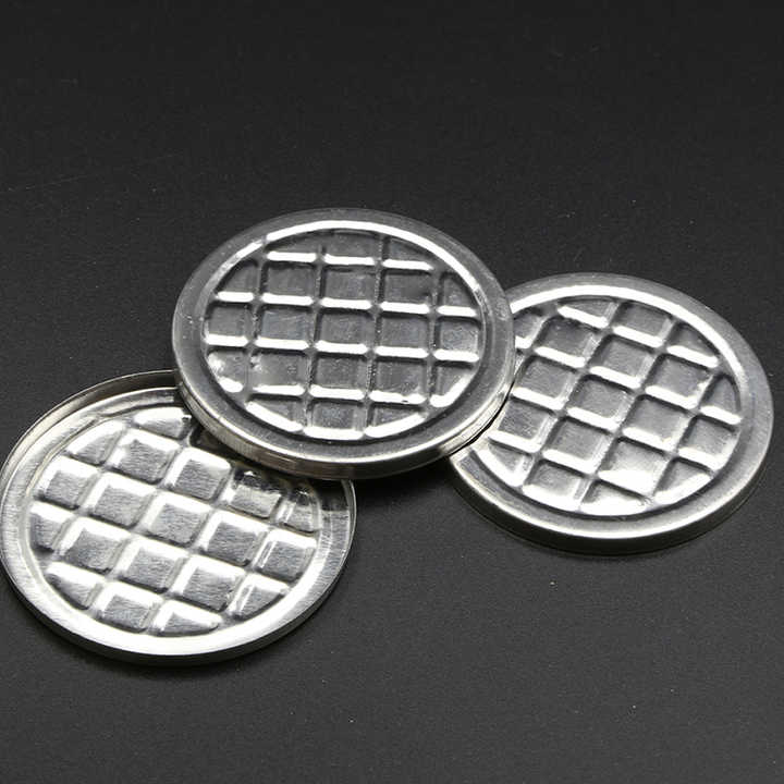 Modeling Customization Custom Logo Tin Pans Eye Shadow Refills Long Service Life Magnetic Tin Metal Pans for Makeup