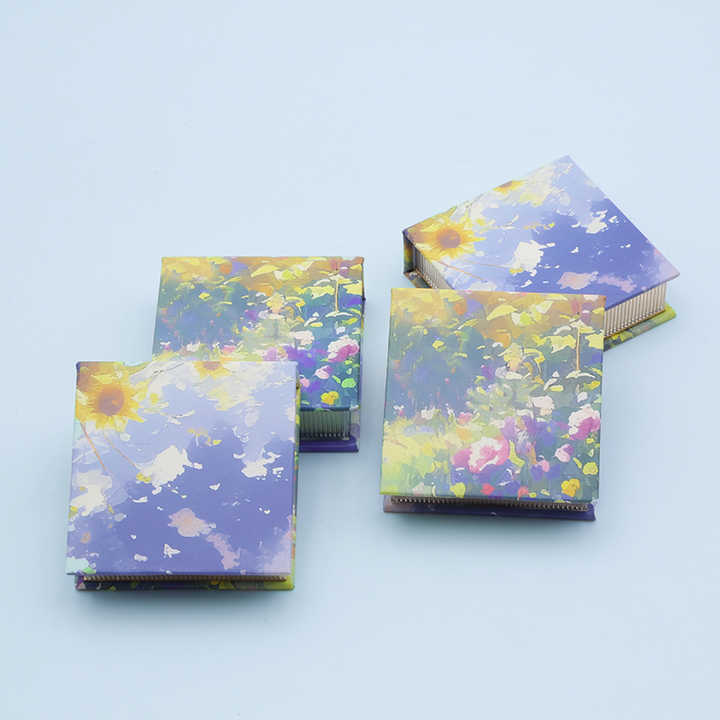1 Grid Empty Plastic Cosmetic Packing Box Multicolor Eyeshadow Packaging Box Printing Logo Cardboard Paperboard