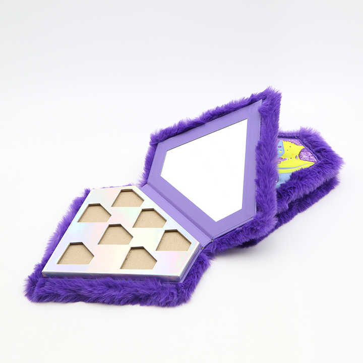 Custom Trade Assurance Eyeshadow Palette and Packaging Paperboard Blush Cardboard Eyeshadow Boxes for Blush 