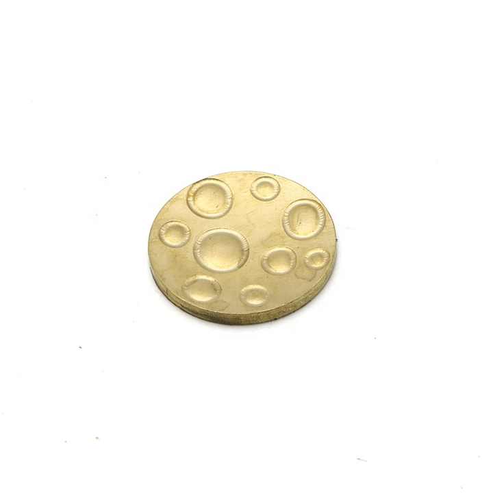 New Design Copper Eye Shadow Pressing Cosmetic Molding Tool Custom Pattern Eye Shadow Press Tool