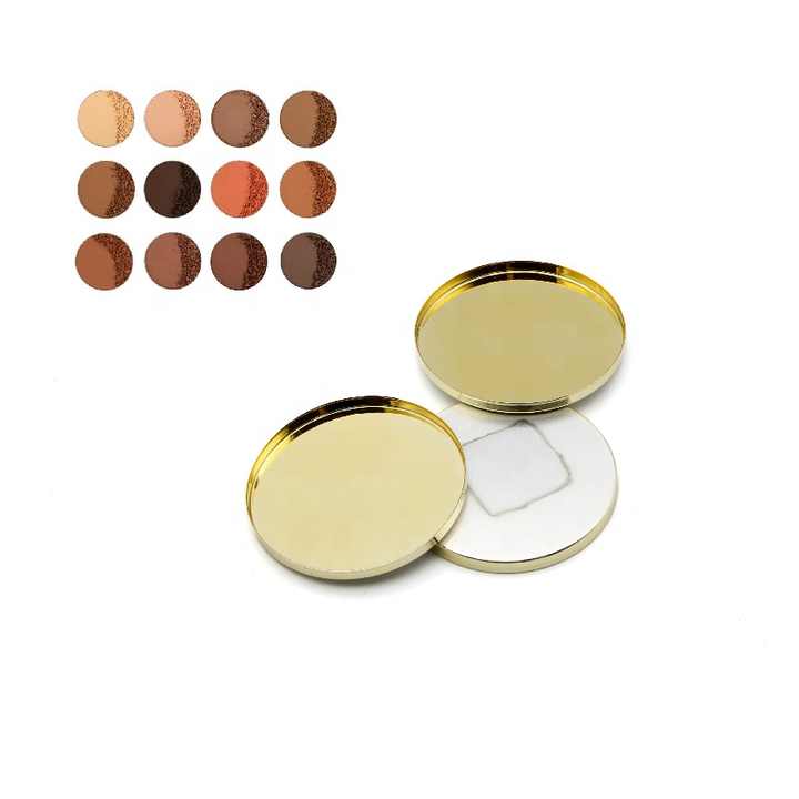 Durable Using Various Color Cosmetic Tin Pan Ensuring Durability Empty Tin Pan For Makeup