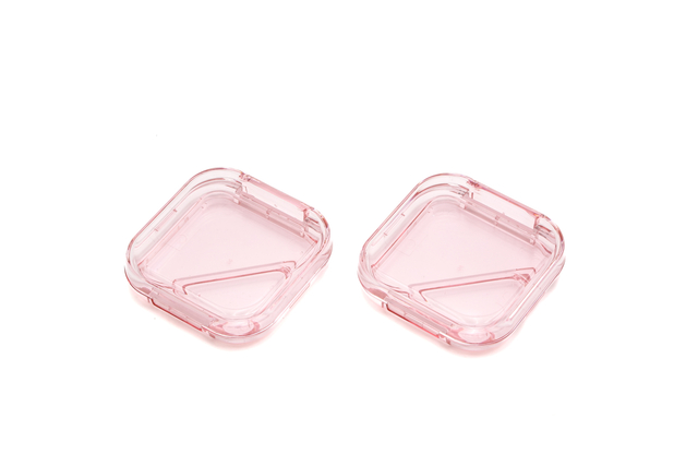 Custom Shape Packaging Single Eyeshadow Palette Flip Boxes Versatile Dipping Nail Powder Set Box