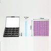 16 Holes Eyeshadow Elegant Square Case Cosmetic Palette Empty Eyeshadow Case Compact Case