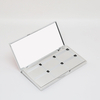 Custom Logo Palette Eyeshadow Makeup Plastic 6 Colors Pigmented Eyeshadow Empty Palette Luxury Case Container Packaging