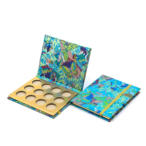 Morden Luxury Cardboard Eyeshadow Palette Custom Various Color Empty Packaging Box for Blush