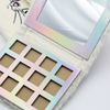 Plush Makeup Eyeshadow Palette Cosmetics Set Wholesale 12 Colors Plush Packaging Box Cardboard Paperboard eyeshadow palette