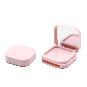 Single-Hole Wholesale Eyeshadow Private Label Luxury Empty Makeup Metal Custom Eyeshadow Palette With Mirror