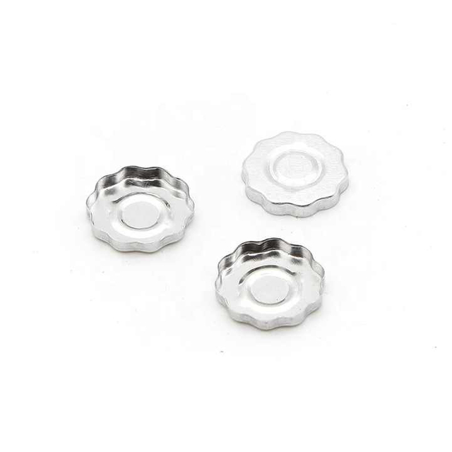 Multi Function Unique Shapes Magnetic Tin Pans Eyeshadow Palette Packaging Makeup Tin Pans