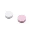 Single Color Wholesale Factory Customized Circle Empty Eye Shadow Palette with Mirror