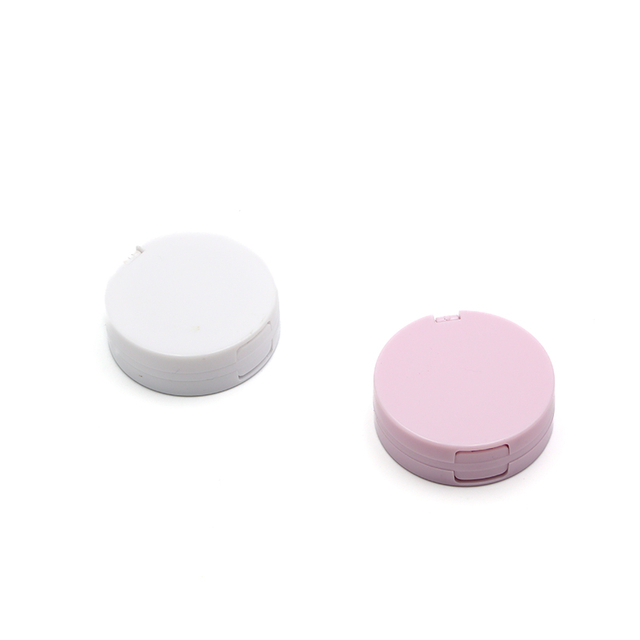 Single Color Wholesale Factory Customized Circle Empty Eye Shadow Palette with Mirror