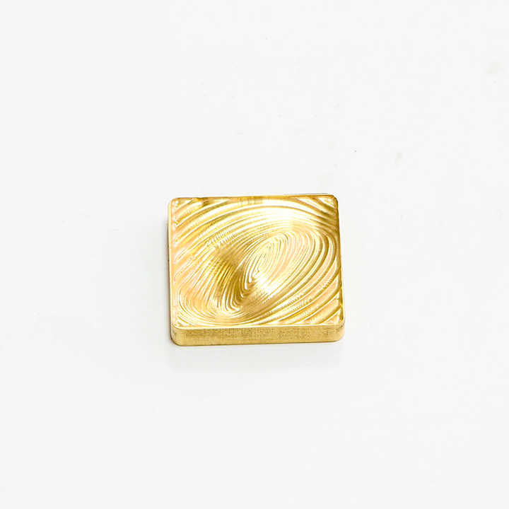 Square Embossing Powder Pressing Cooper Sheet Custom Powder Pressing Plate Cosmetics Mold Mould